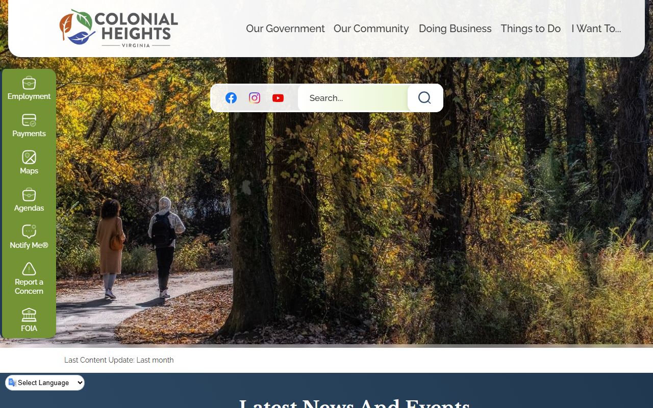 Colonial Heights background check