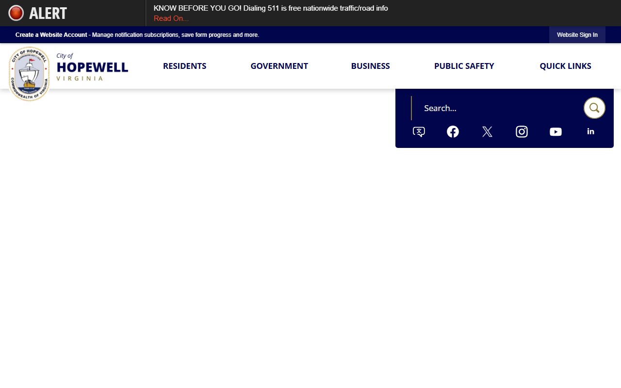 Hopewell background check city government records