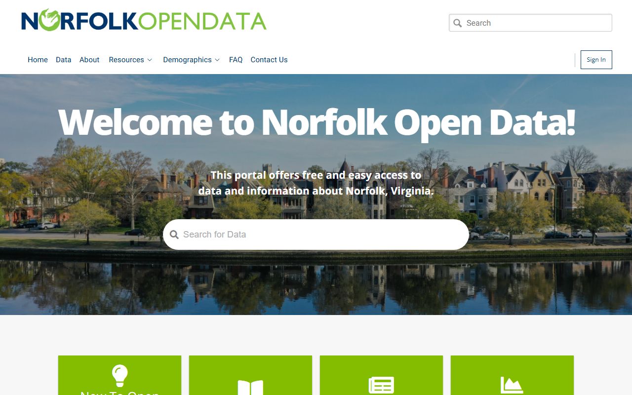 Norfolk criminal records open data portal