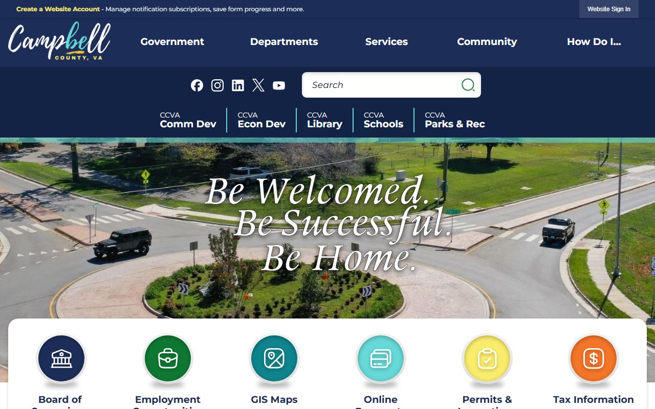 Campbell County Government Website