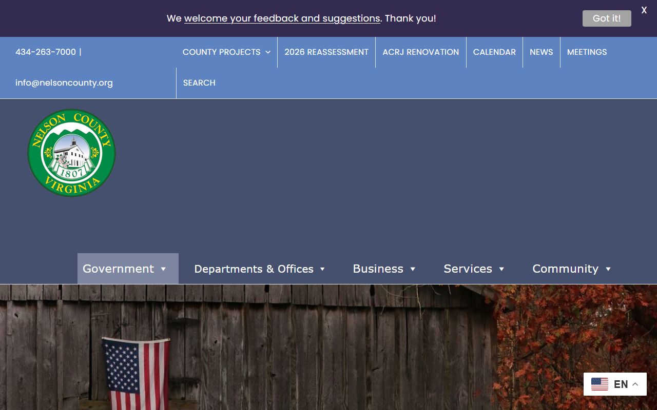 Nelson County background check sheriff office