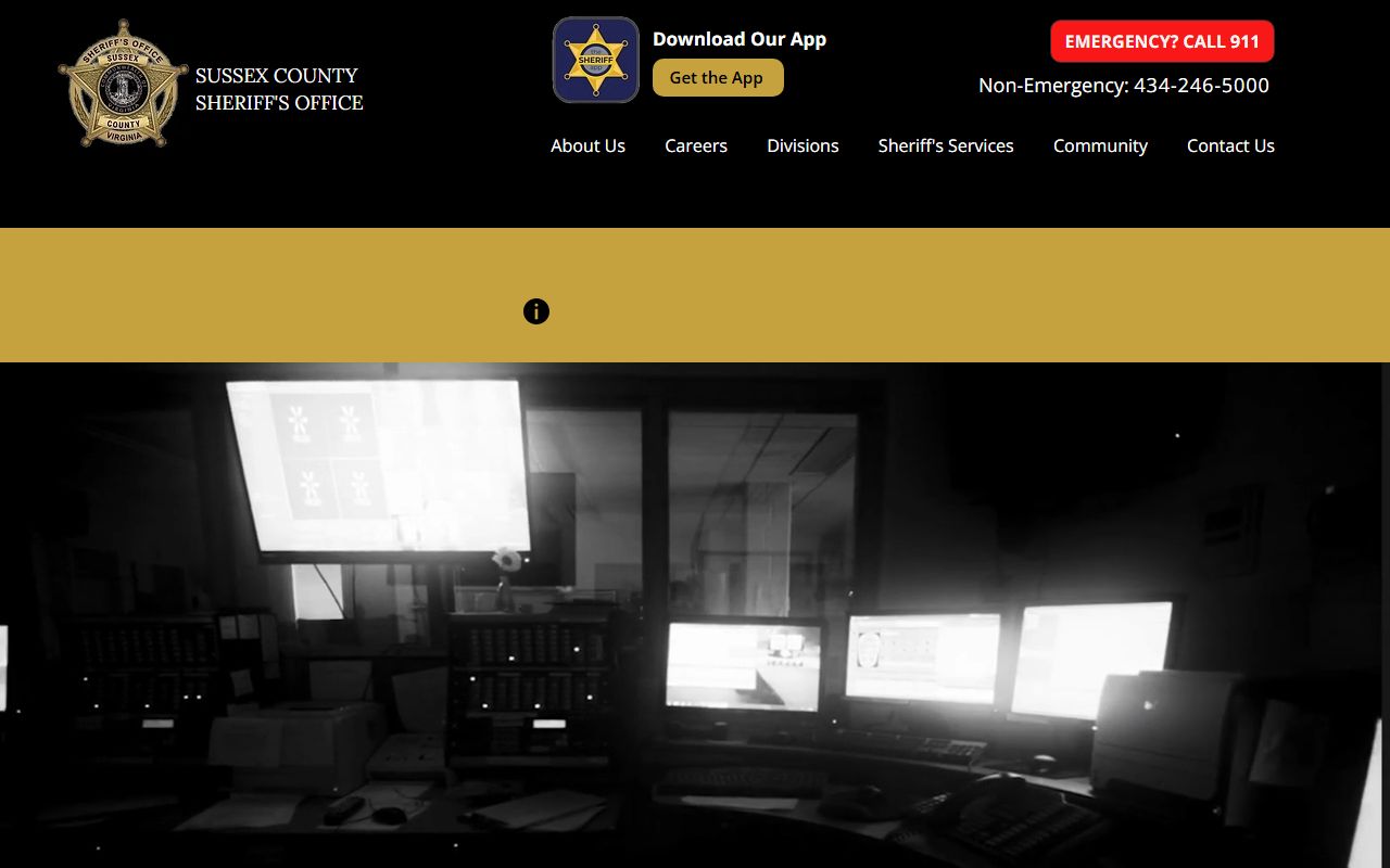 Sussex County background check sheriff records