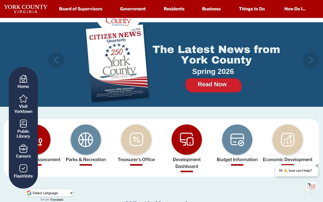 York County background check government records